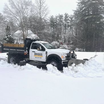 Snow plowing and ice management
