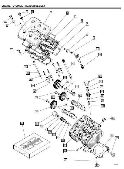 Diagram Cylinder Head Assembly