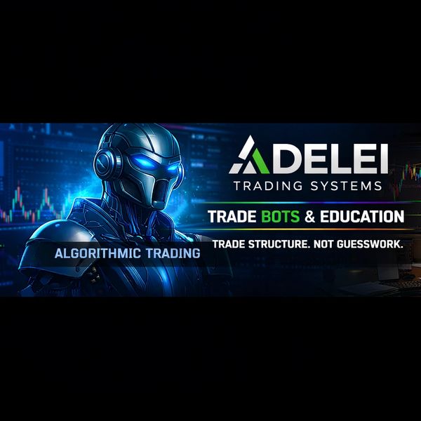 Delei Trading Systems promotes algorithmic trading with bots and education.