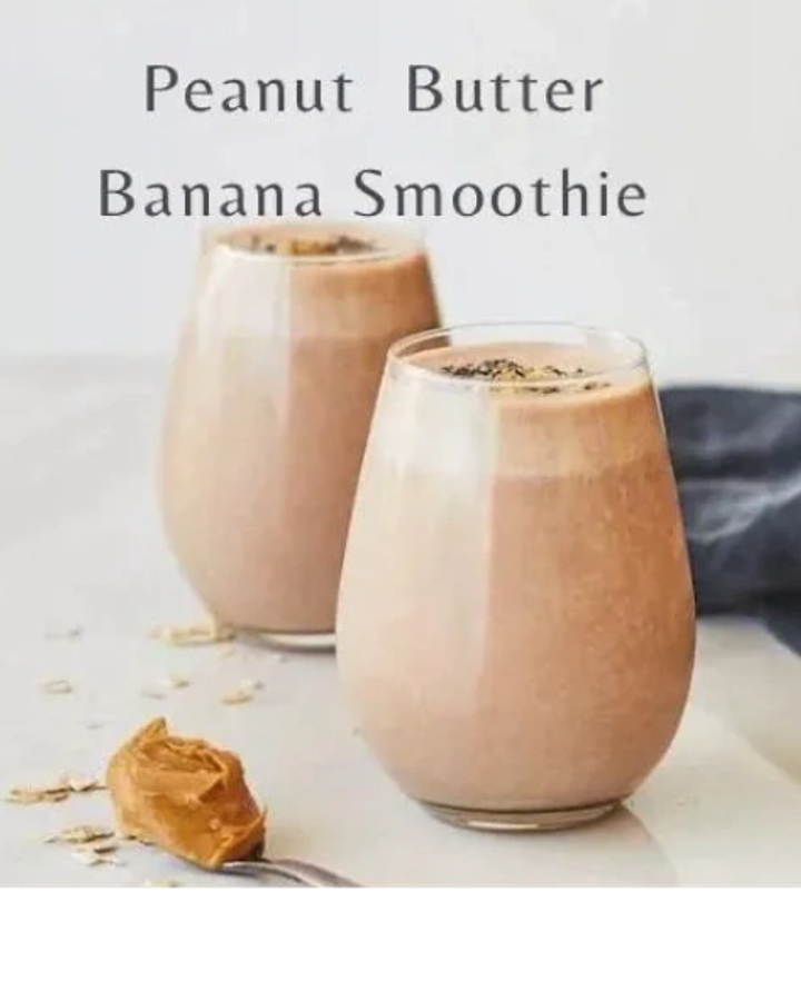 Peanut Butter & Banana Smoothie