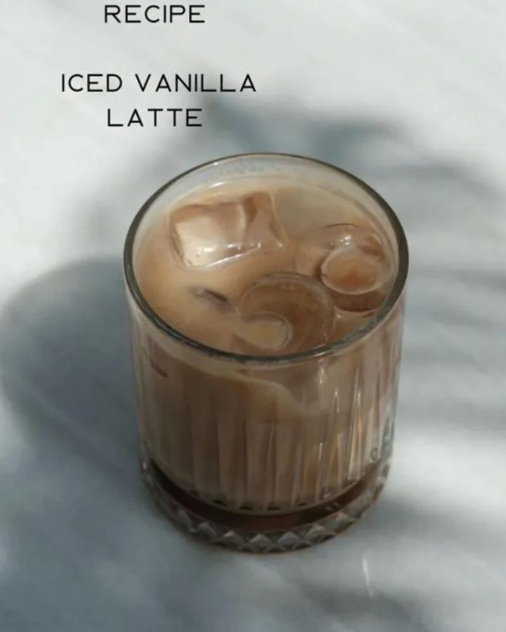 Iced Vanilla Latte