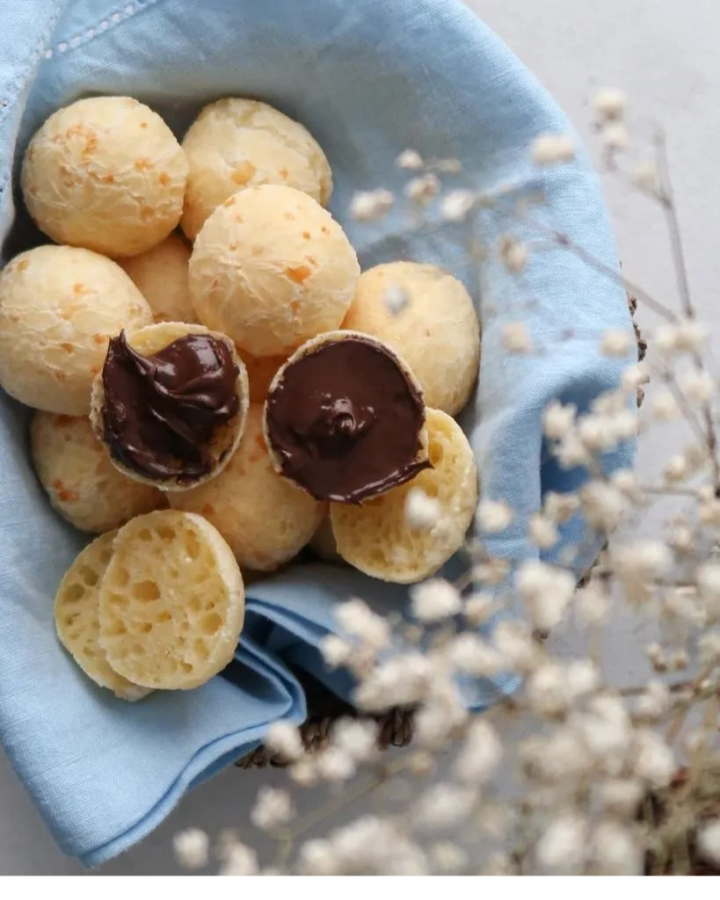 Cheese Bread with Nutella