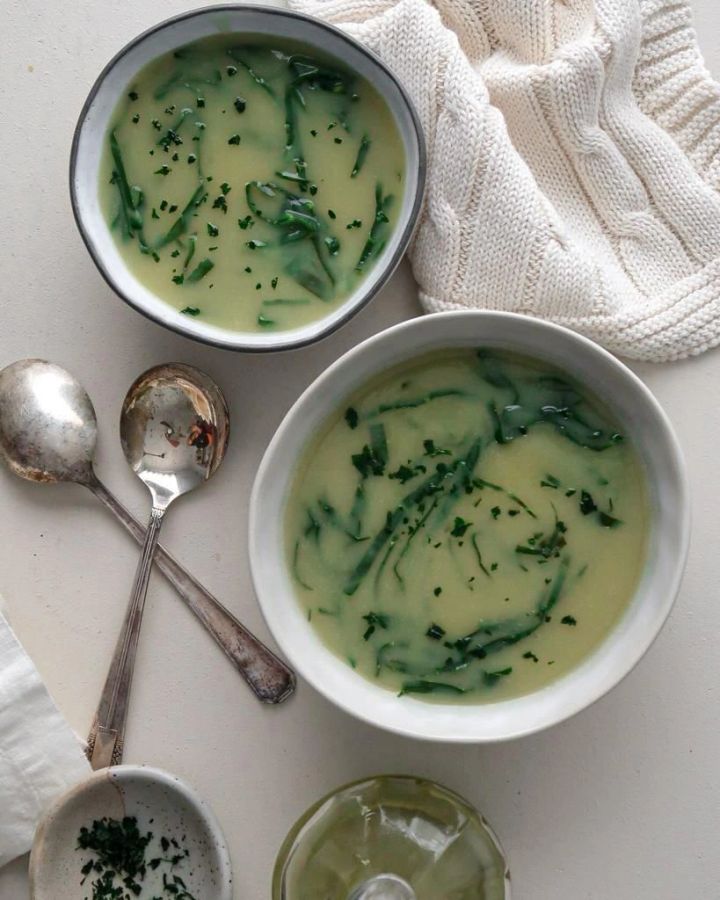 Sweet Potato & Collard Greens Soup