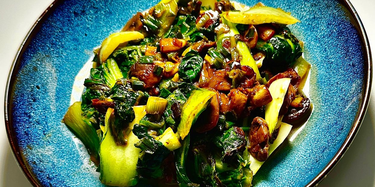 Stir Fried Veggies - Ukulele Jay BBQ