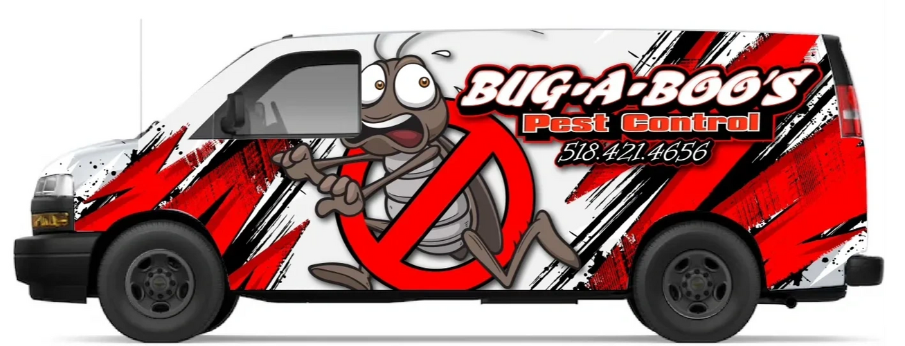 Bug-A-Boo Pest control Van