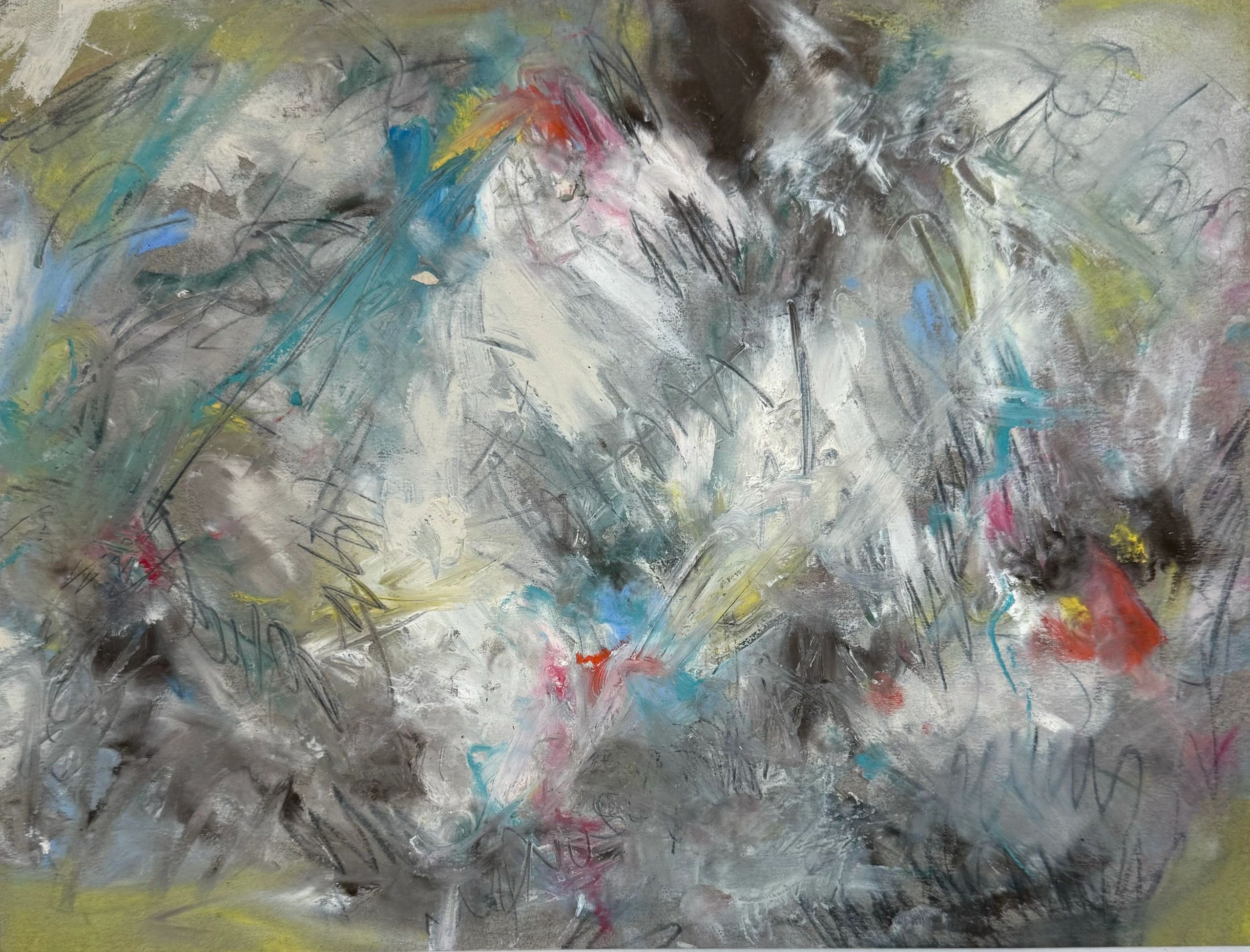 Oil on paper
Bird land 9x12”