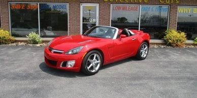 Red 2008 Saturn Sky