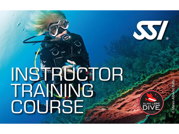 instructor training course ssi alma libre dive cozumel