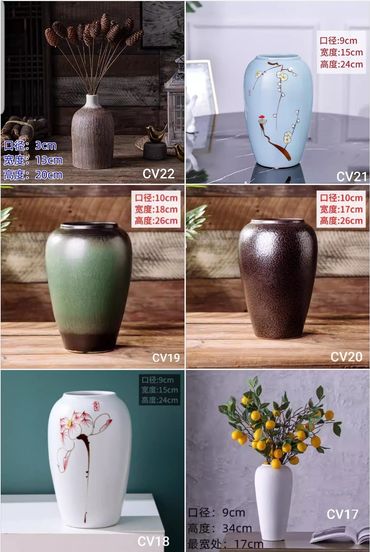 vases ceramic porcelain