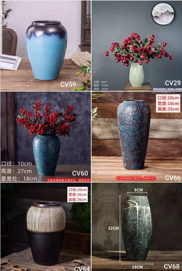 vases ceramic porcelain