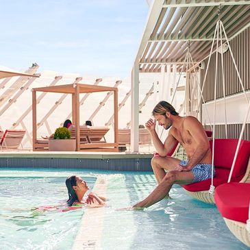 Sundeck and Pool on Celebrity Edge