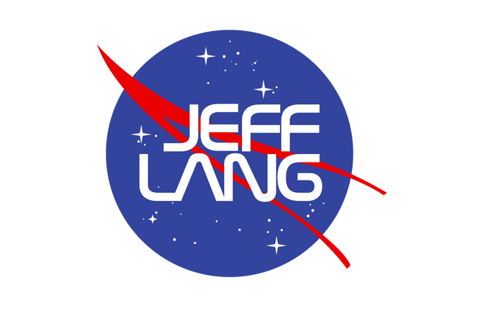 DJ Jeff Lang Nasa Logo.
