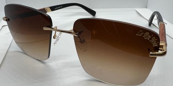 LE ROI NOIR
LRN GLD SUNGLASSES 