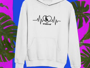Lifeline personalised hoodie