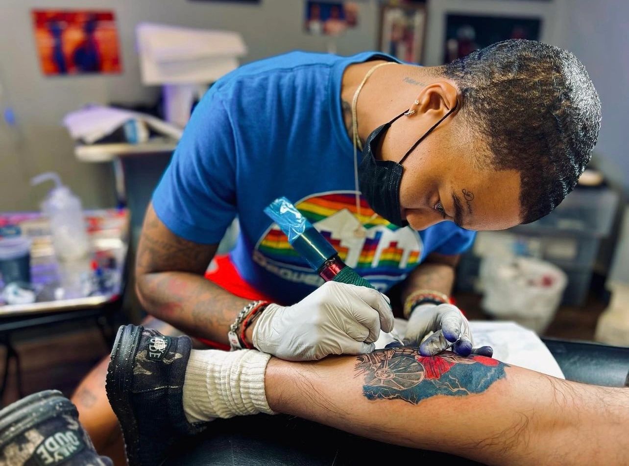 Cj Rapper Tats Cj Ink Tattoos Cee Jay Jones, Contestant On Season 2 Of Spike's