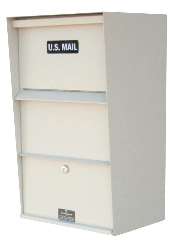 Vertical Wall Mount Stainless Steel Letter Locker mailbox