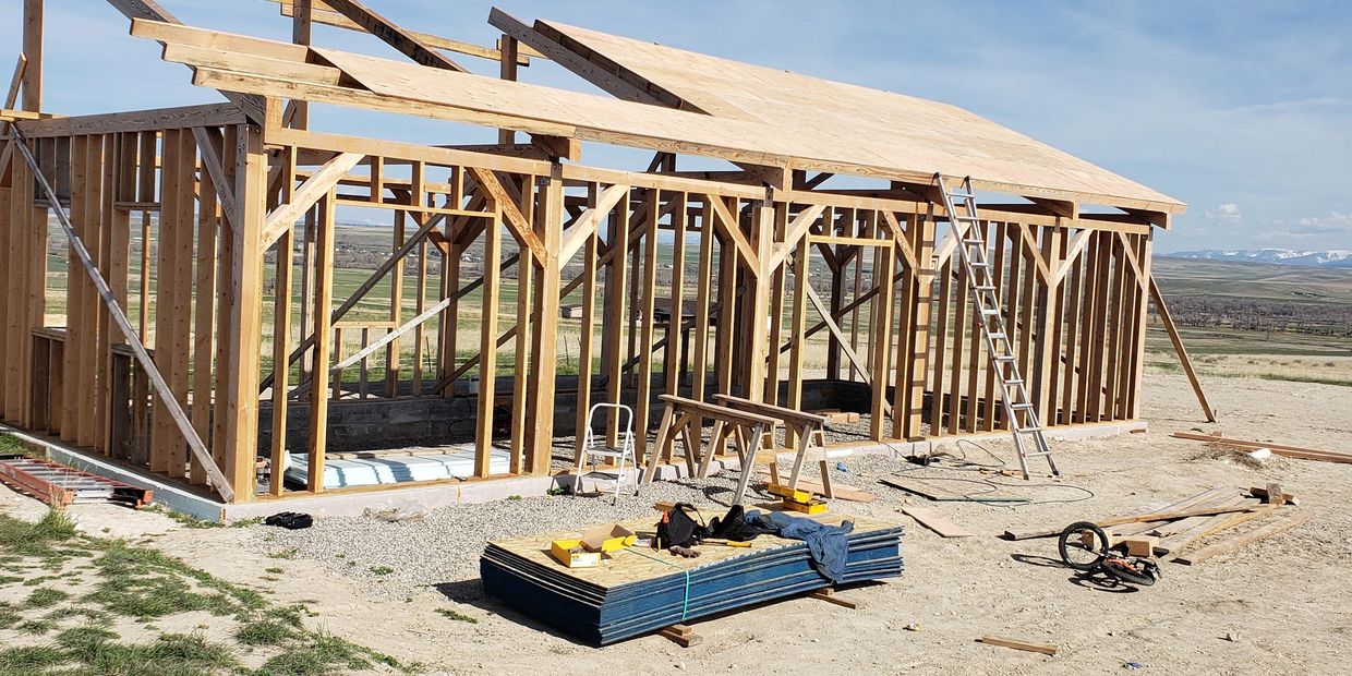 A great home starts with a solid foundation and framing continues that story!