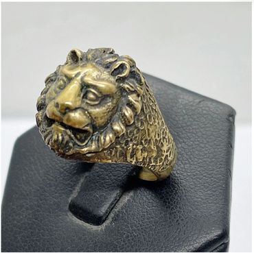 Anello Leone con criniera