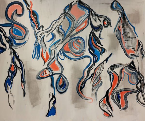 Artistic Brilliance Captured in a Captivating Abstract Masterpiece.