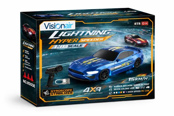 Visionair Lightning Hyper Speeder RC car kit.