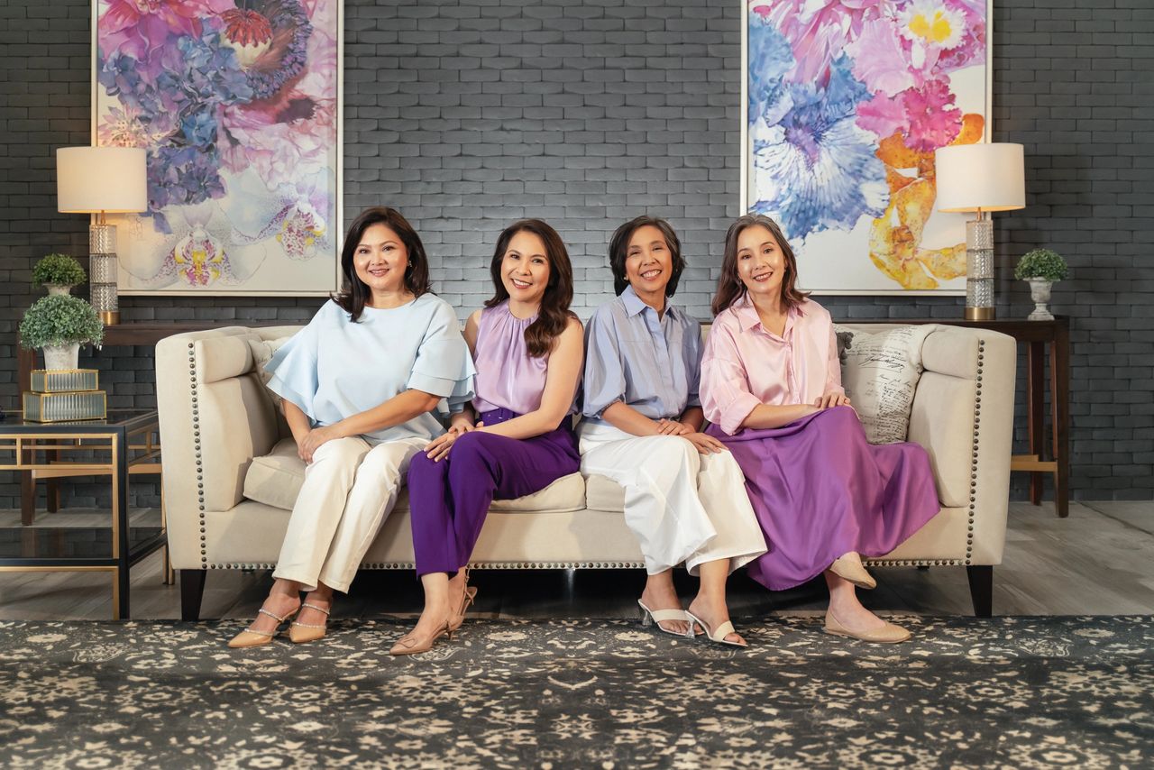 Group of happy adult woman Group of happy adult woman