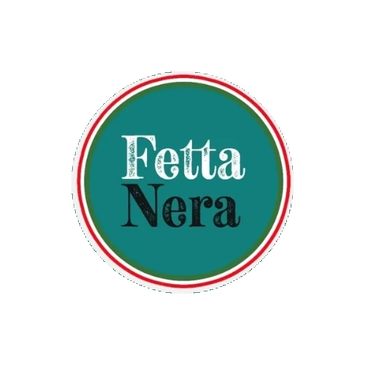 Italian Restaurant Logo Fetta Nera
