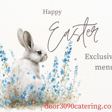 Enjoy the Easter Holiday with no fuss, and no mess.  Enjoy hot & ready Catering, preorder online  
