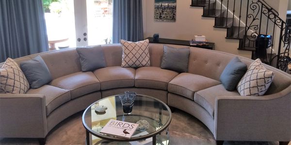 custom sectional, sofa, furniture, designer furniture 