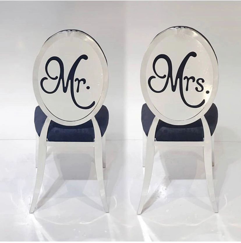 Mr And Mrs Chairs 4905