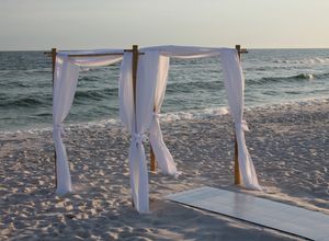 Diy Beach Weddings Emerald Coast Event Rentals