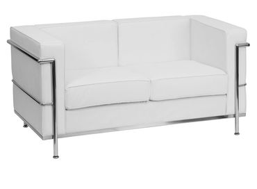 Lounge Furniture
White leather loveseat 