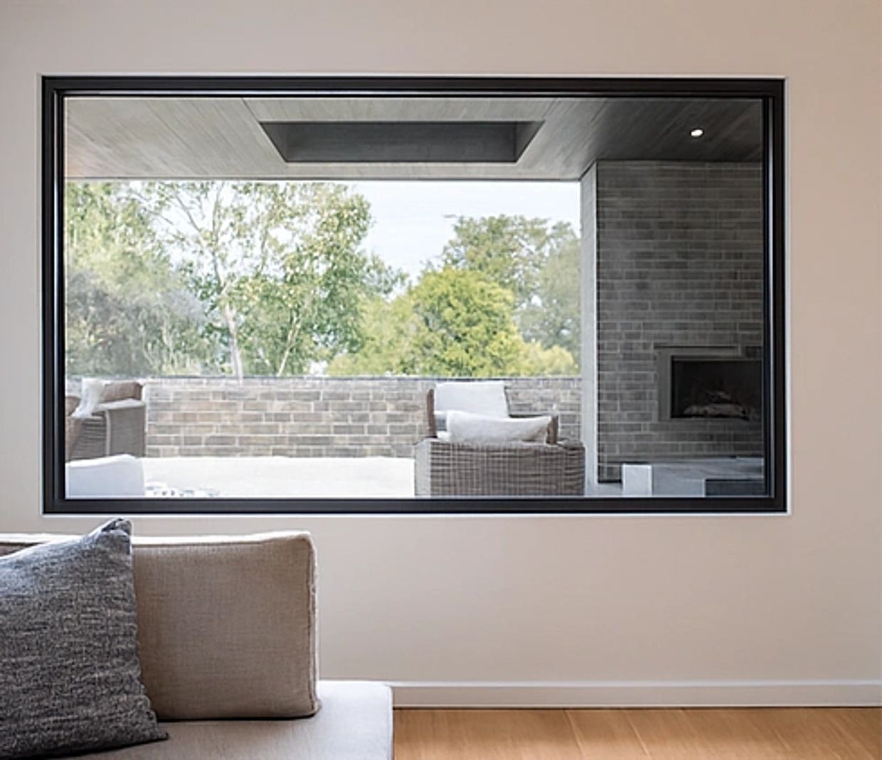 An image of how large windows effect 7 star homes