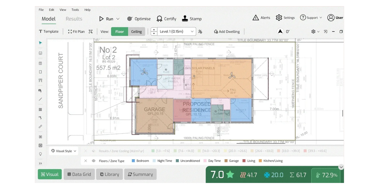 Thermal modelling which adds to the BASIX Certificate Cost