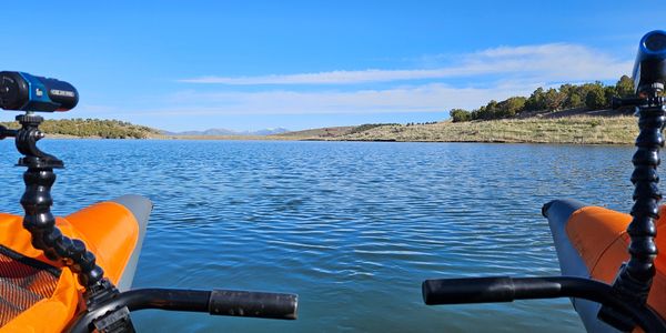 View from the pontoon