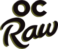 OC Raw logo with stylized text.