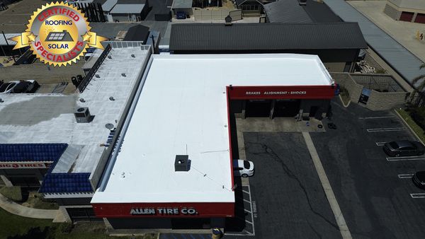 Commercial TPO roof System