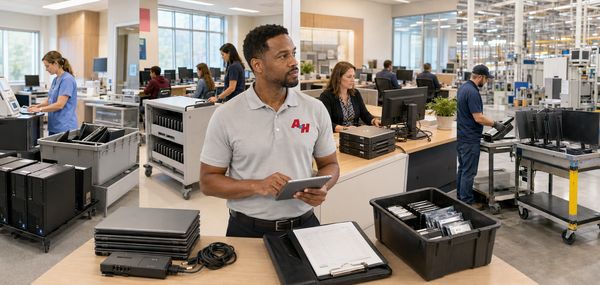 A&H IT Renew coordinates technology retirement for healthcare, education, offices and industry.
