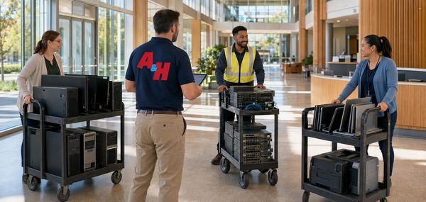 Government departments coordinate retired technology with A&H IT Renew.
