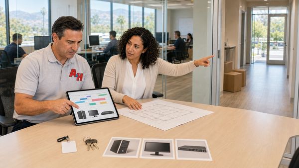 A&H IT Renew helps an office manager plan electronics recycling around a business move.