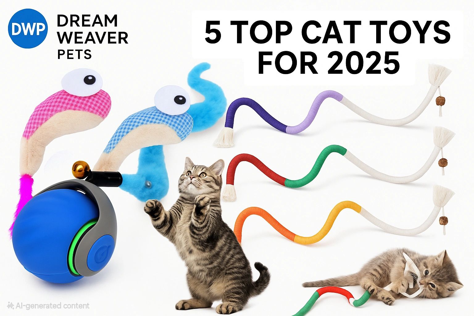 Our Cats' Top 5 Favorite Toys for September 2025 (All Under $10!)
