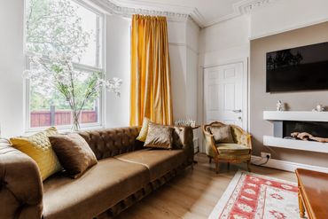 Comfortable luxurious furniture to make you feel at home during your short-term stay in Liverpool.