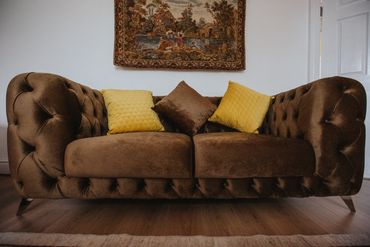 Comfortable luxurious furniture to make you feel at home during your short-term stay in Liverpool.