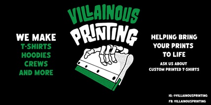 VILLAINOUS PRINTING