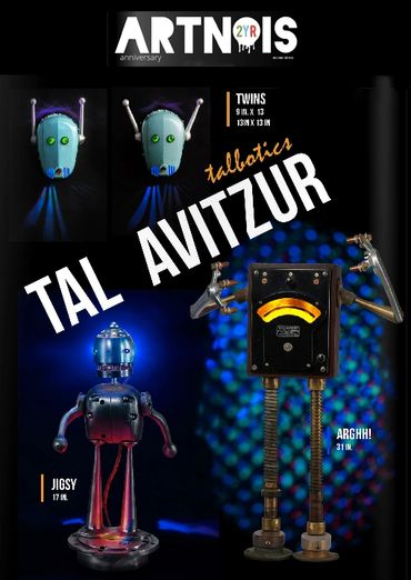 Artnois Magazine article of Santa Barbara artist Tal Avitzur.
