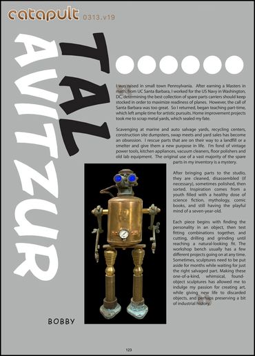 Catapult Magazine article of Santa Barbara artist Tal Avitzur.