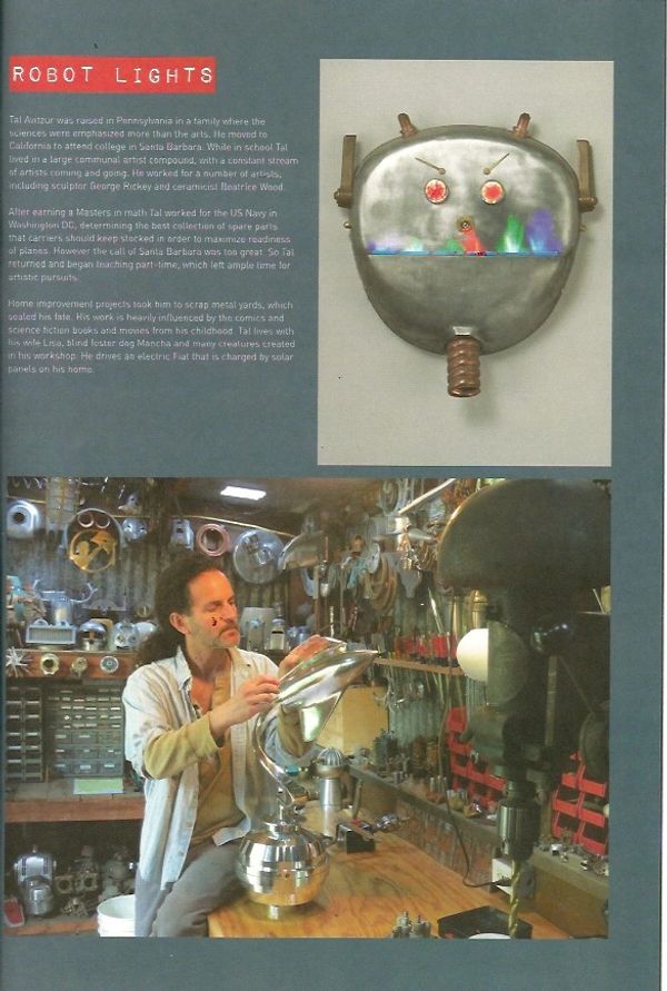 Junkies magazine article about Santa Barbara artist Tal Avitzur.