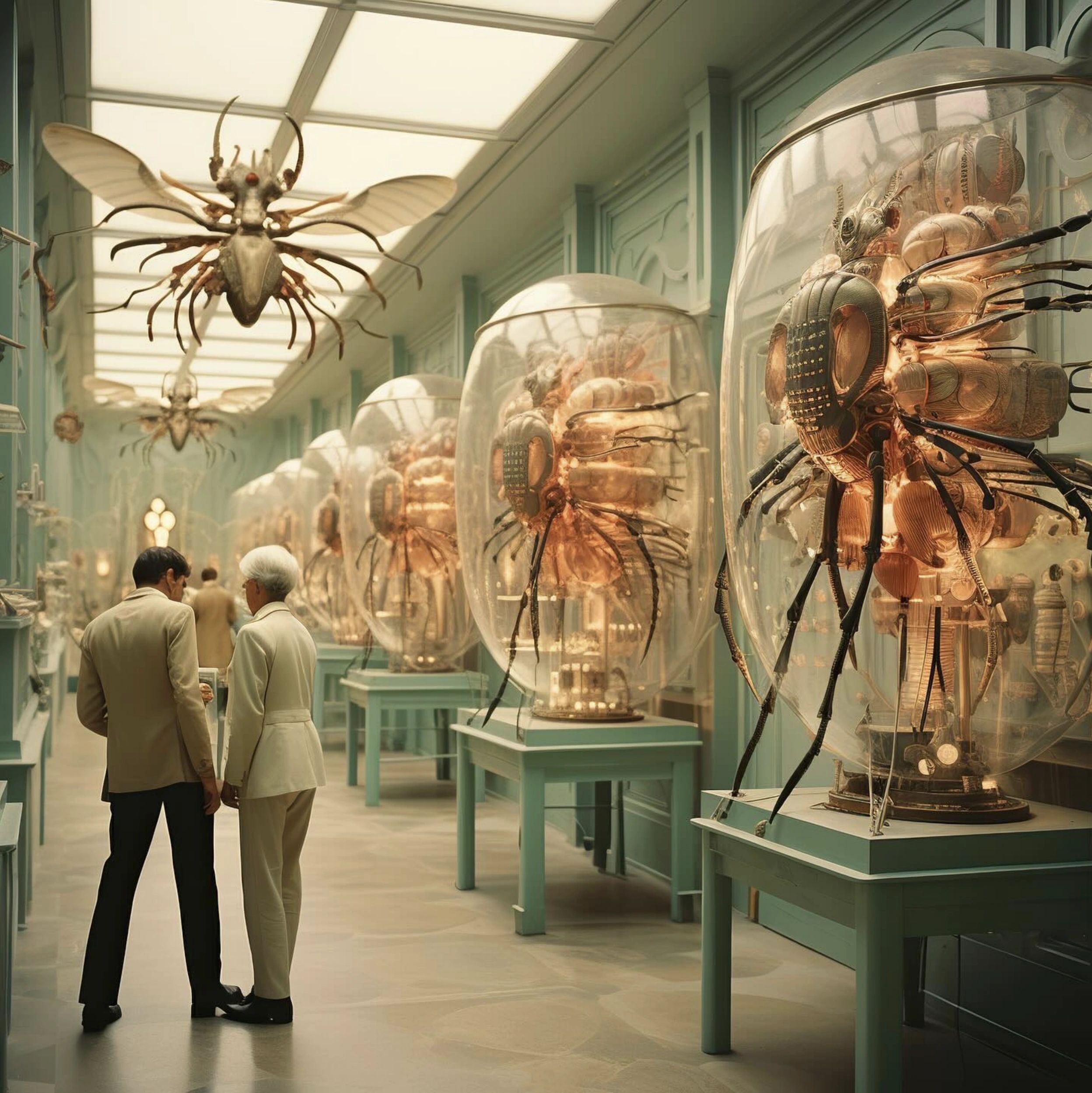 AI-Generated Bug Museum