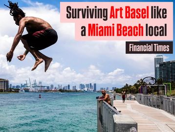The pier at South Pointe Park in Miami Beach © New York Times/Redux/eyevine