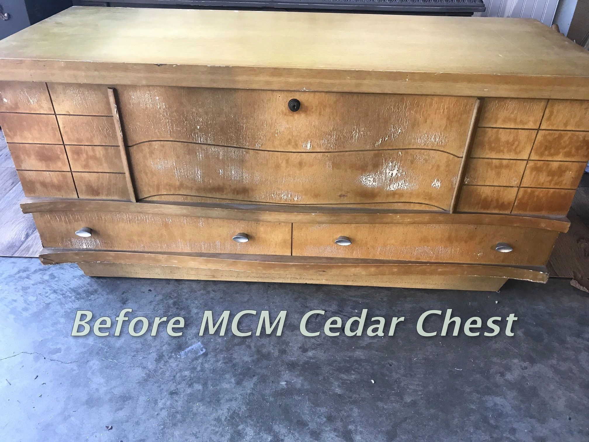 Before-MCM Cedar Chest