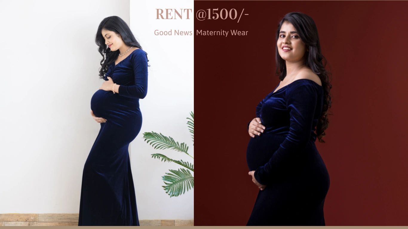 Where can I find maternity shoot gowns for rent?